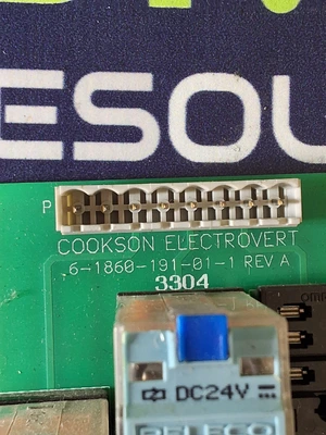 ELECTROVERT 6-1860-191-01-1 CBS RELAY BOARD