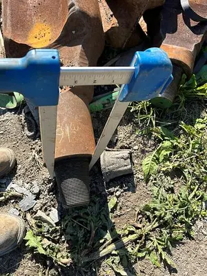 Used AFTERMARKET 14-1/4" TO 15" W X 36" L CHISEL BIT FOR CABLE TOOL Tool Bits Pennsylvania US | East West Machinery & Drilling #1417354