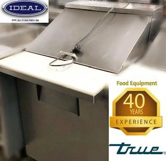 True 27" sandwich prep table