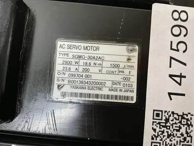 USED YASKAWA ELECTRIC SGMG-30A2AC