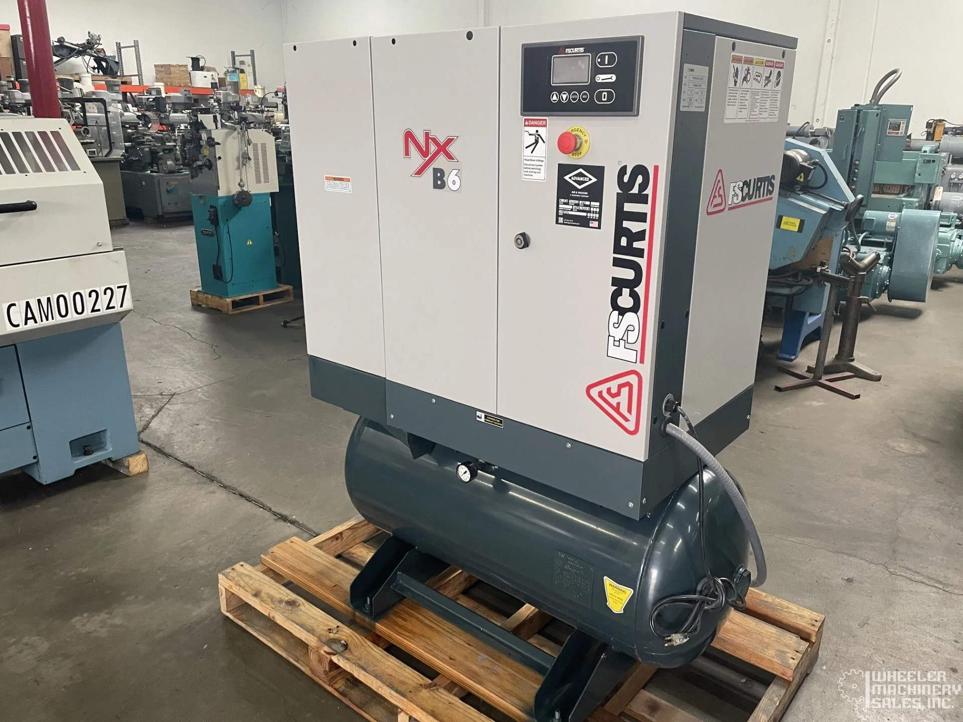 FS CURTIS NXB6 Rotary Air Compressor #8196 #1