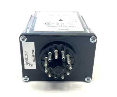 Warrick Controls GEMS Liquid Level Controller/Relay, 11-Pin Socket Plug-In - New Other