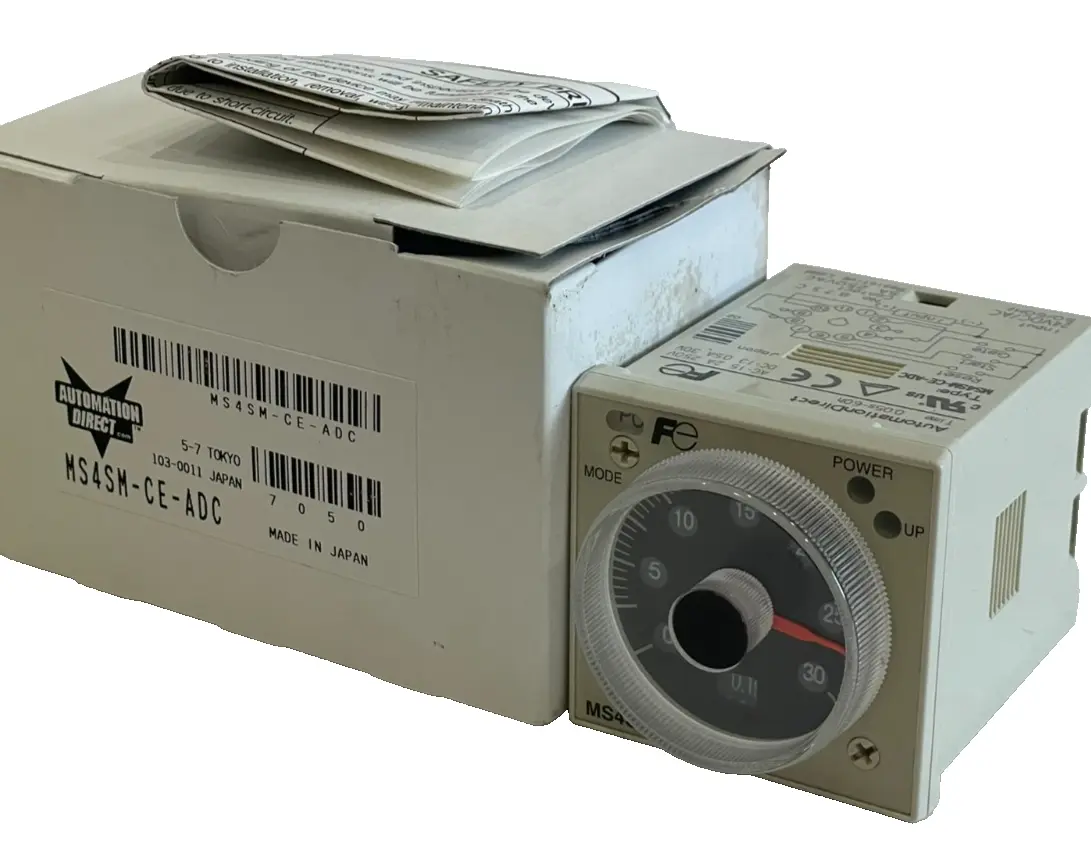 NEW AUTOMATION DIRECT MS4SM-CE-ADC RELAY TIMER MS4SMCEADC