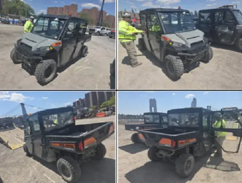 Used 2021 POLARIS PRO XD 4000D Utility Vehicles Pennsylvania US | National Lift Equipment #1382025