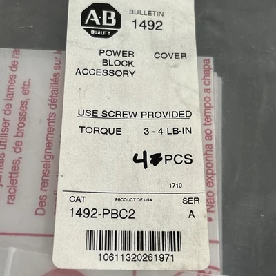 NEW Allen Bradley 1492-PBC2