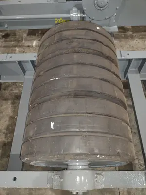 120 TON (240,000 LBS) RANSOME PANDJIRIS POWERED TANK TURNING ROLLS, POWER & IDLER: STOCK #23143