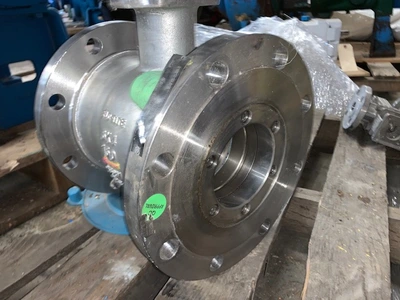 6x4 - 150# Flo-Tite Ball / V-Ball Valve Air Operated Unused