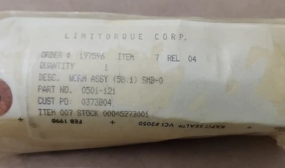 NEW LIMITORQUE 0501-121