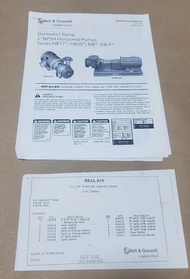 NEW Bell & Gossett 180017
