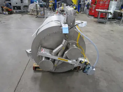 Smoot SS Scaling Hopper w/ Load Cells, Readout, and Control Panel