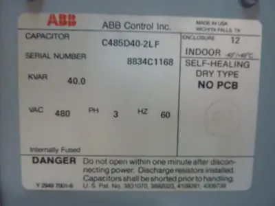 NEW ABB C485D40-2LF