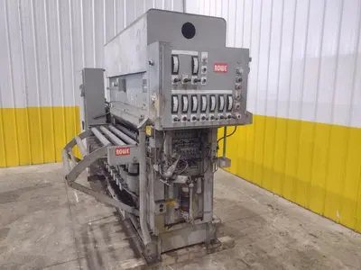 60" X .057" HERR-VOSS MODEL #66/1.156-19/9 4-HIGH BACKED UP PRECISION COIL LEVELER: YOBRO #25004