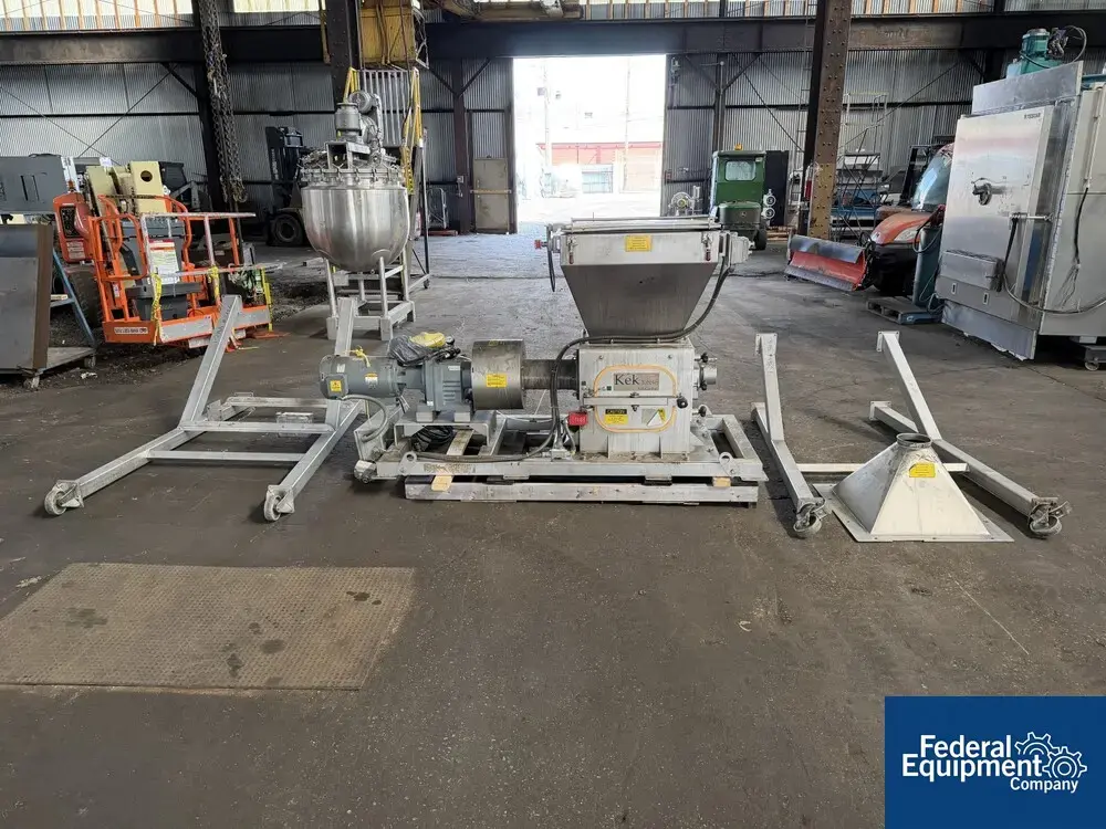 USED Kemutec Kemutec Kek Kibbler Lump Breaker, S/S, Model M305