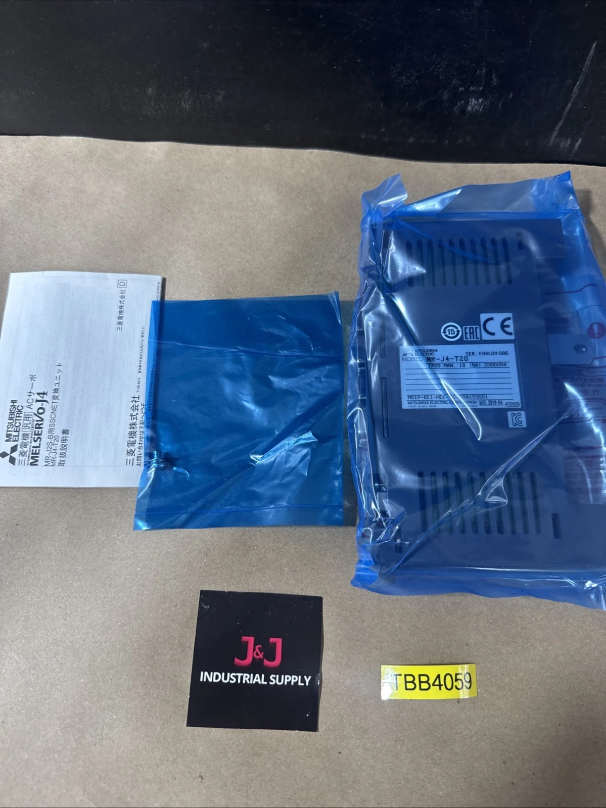 NEW Mitsubishi Electric MR-J4-T20