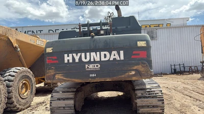Used 2023 HYUNDAI HX480AL Excavators Texas US | National Equipment Dealers #1422424
