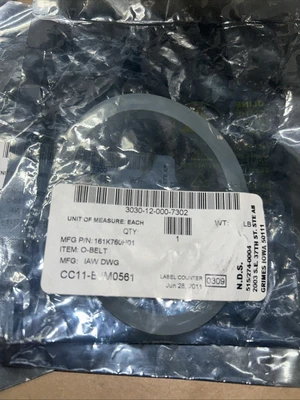 (3) Clear O-Belts 161K760H01 Fast Shipping! + Warranty