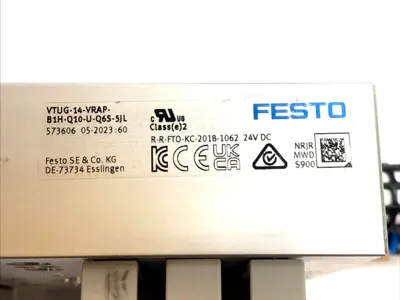 USED FESTO VALVE TERMINAL MODULE 573606