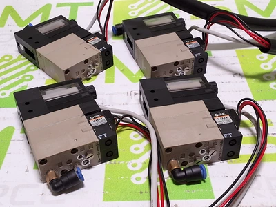 SMC VACUUM SWITCH WITH SMC VJ114 SOLENOID VALVE ASSEMBLY