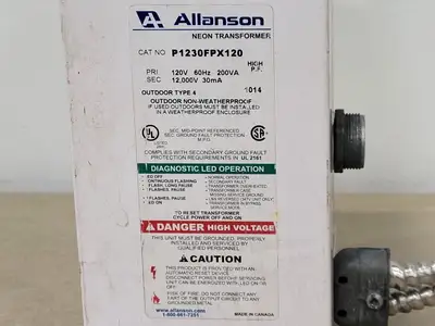USED ALLANSON P1230FPX120