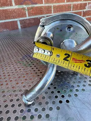 USED ALLEGHENY BRADFORD 6.2 LITER  STAINLESS STEEL FILTER HOUSING 150 PSIG