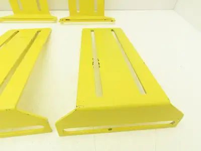 Allen Bradley 60-2724  2x10" Conveyor Sensor Reflector Bracket Yellow  Lot of 7
