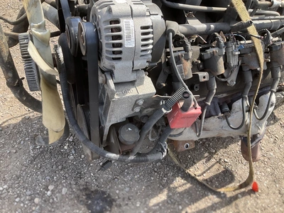Chevy 5.3L V8 gas engine with 4L60E automatic transmission, used, said to have approx 120,000 miles ...