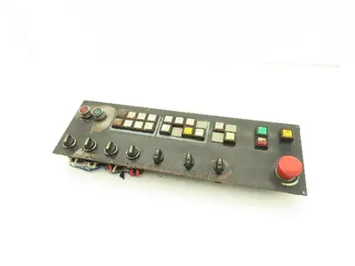 Fanuc Machine Control Panel Assembly Servo Multi Axis Milling Spindle Jog