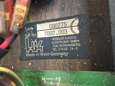USED FORTUNA FM4 CNC-OPERATOR PANEL