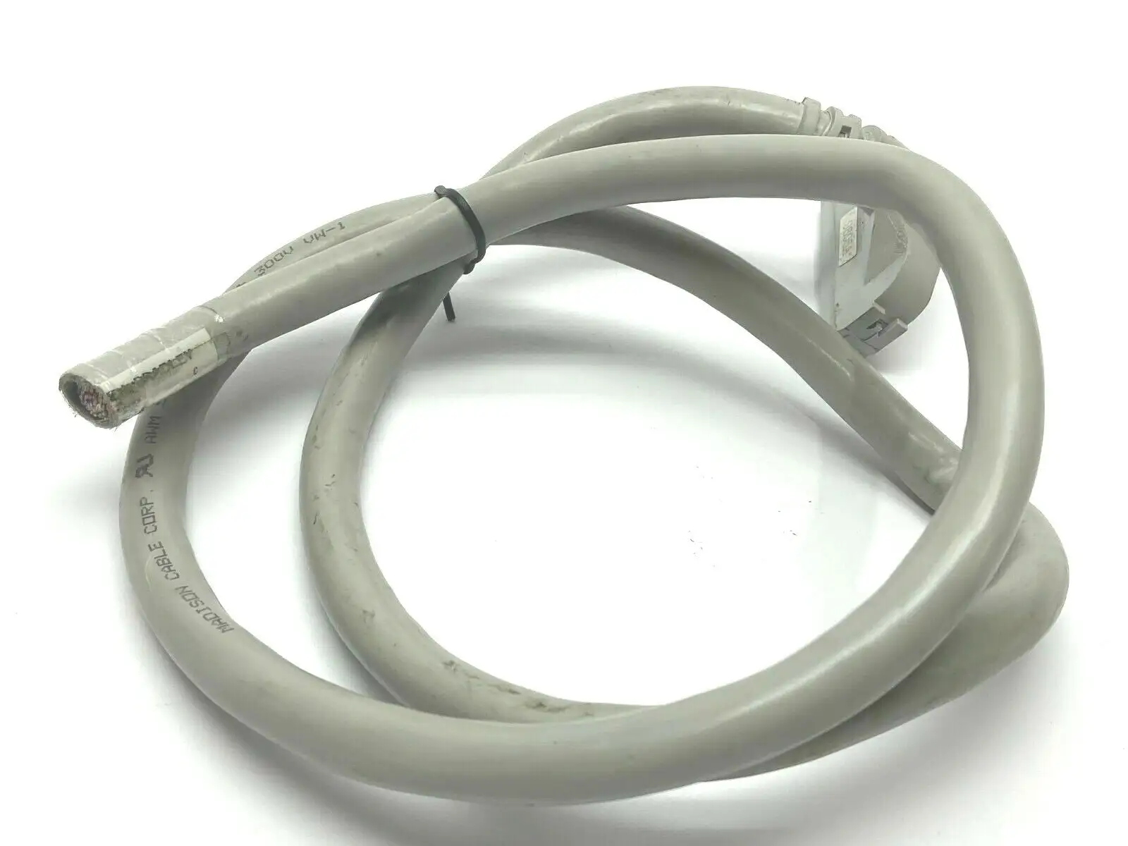 USED ALLEN-BRADLEY SERIES C MODULE CABLE CUT END