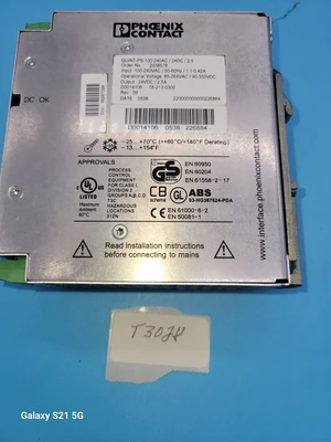 USED Phoenix Contact QUINT-PS-100-240AC/24DC/2.5