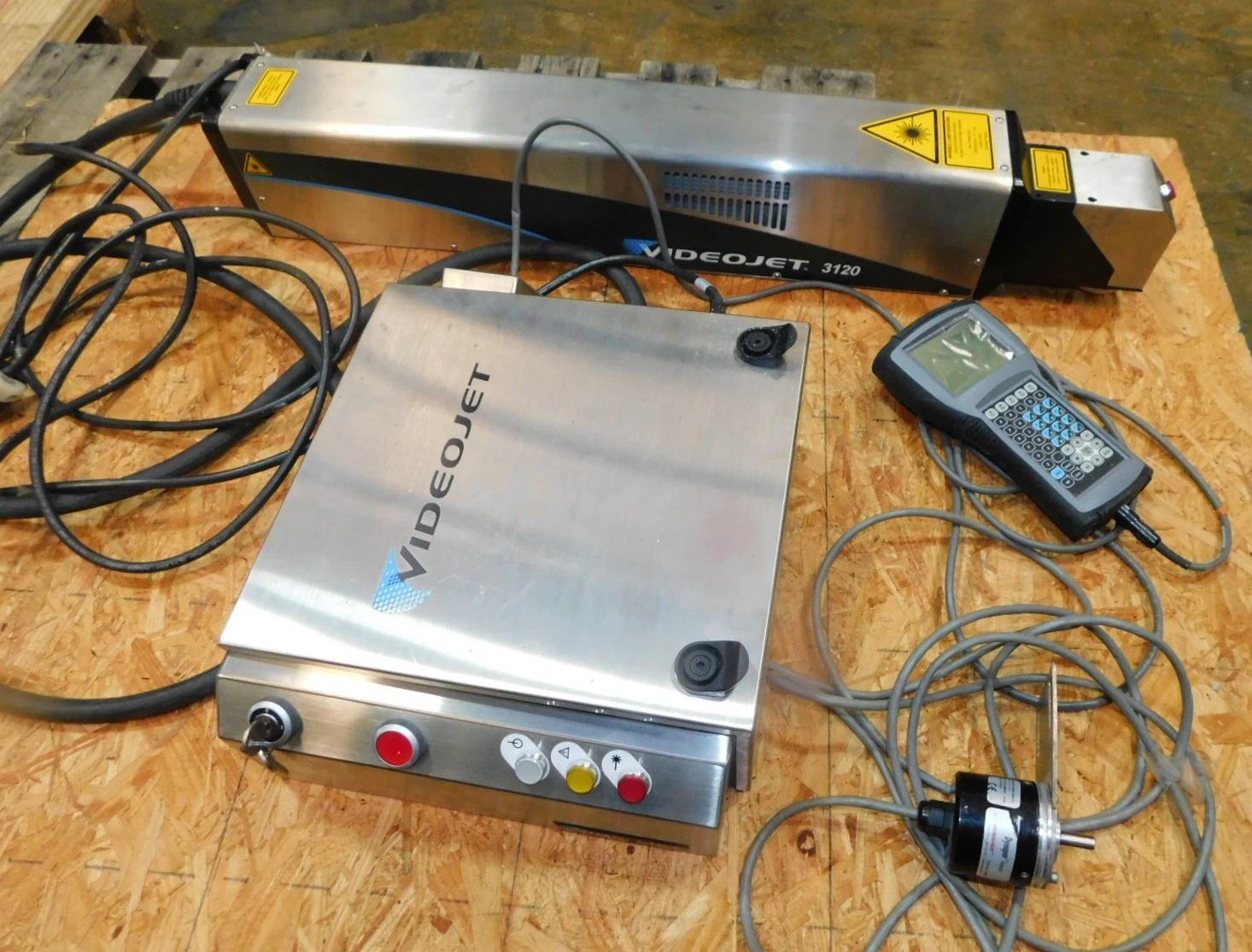 USED VIDEO JET LASER CODER 3120-IP54