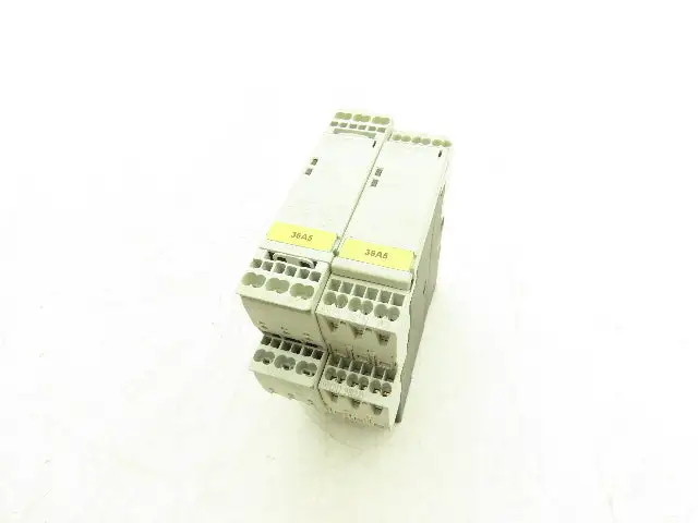 Siemens 3RN1010-2CB00 Thermistor Motor Protector 24V AC/DC 1NO 1NC Lot of 2