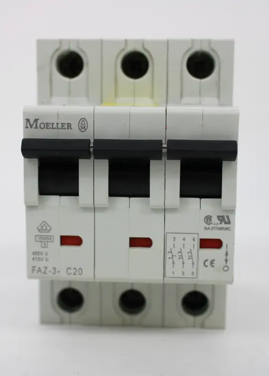 Used MOELLER FAZ-3-C20 Circuit Breakers Kentucky US | Industrial Parts R Us Inc. #355322