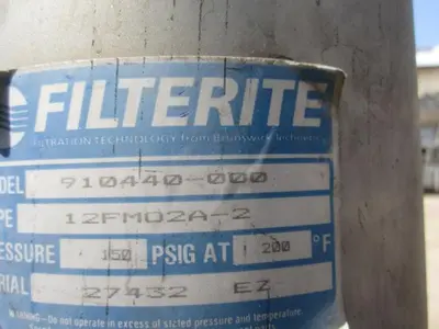 USED FILTERITE 9104440-000