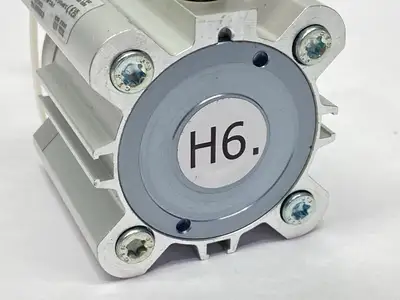 USED METAL WORK PNEUMATIC ACTUATOR 050 BORE 0008 STROKE 10 BAR