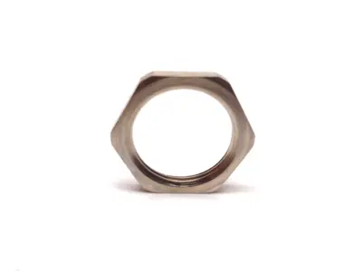 MBML-04 | Bimed  M25x1,5 Metric Nickel Plated Brass Industrial Lock Nut, LOT OF 10 - New Other