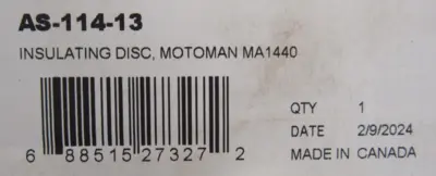 NEW TREGASKISS M58G1S MOTOMAN THRUARM CONNECTOR MA1440 AS-114-13 5800S