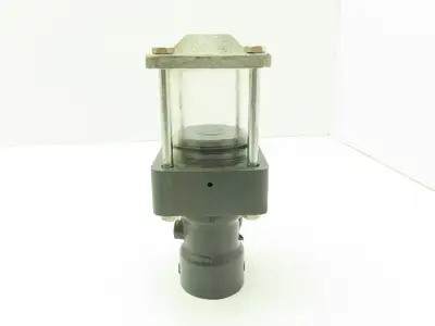 Plast-o-matic DA100V PVC Valve Pneumatic Shutoff 1" NPT Sch 80 Double Action