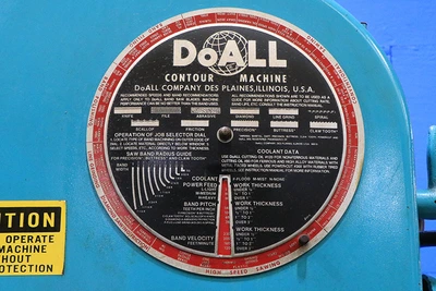 USED 1988 DoAll 3613-1