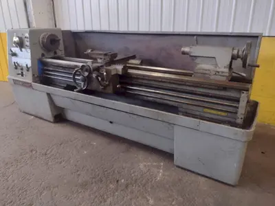 17" X 84" CLAUSING MODEL #17 ENGINE LATHE, 3" HOLE: STOCK #10292