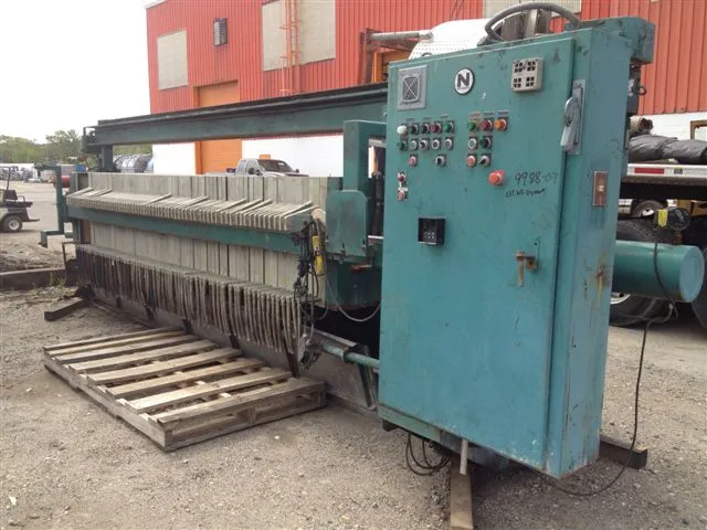 Used NETZSCH 31" X 31" Filter Presses | Perry Equipment #454729