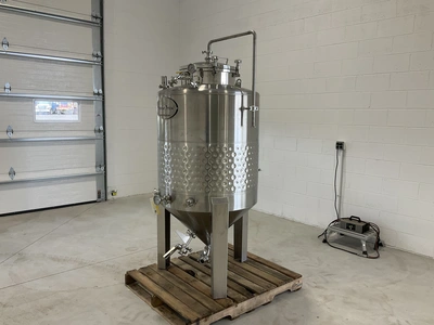 Used PSYCHO BREW JACKETED CONICAL FERMENTER/UNITANK 10BBL Brewing Equipment Michigan US | Miedema Asset Management Group #1580081