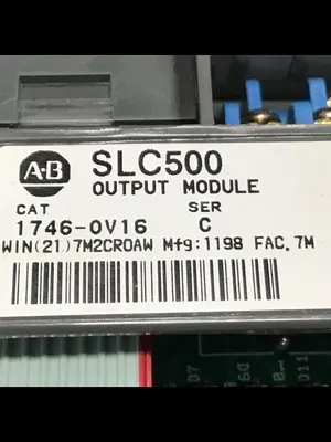 USED ALLEN BRADLEY 1746-OV16 SER C
