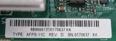 NEW ABB AFPS-11C POWER SUPPLY 68968755 D AFPS11C
