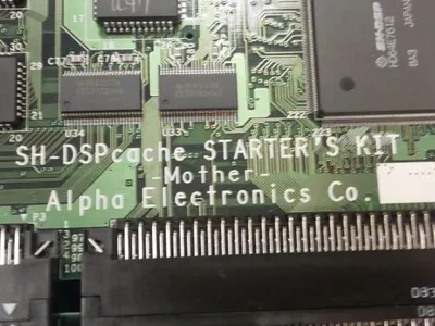 USED ALPHA ELECTRONIC SH--DSPCACHE STARTER'S BOARD + MM