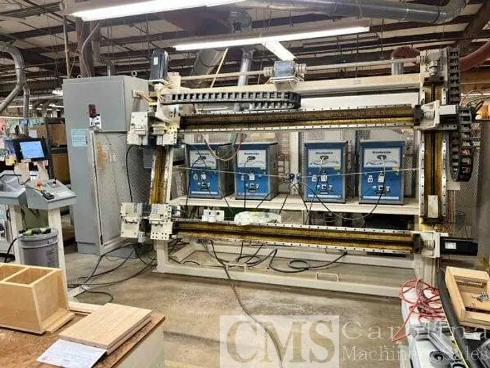Used 2017 EAGEL RF DOOR ASSEMBLY CLAMPING MACHINE Woodworking Assembly Clamps PY | CAROLINA MACHINERY SALES #421156