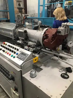 Nissei Model ASB-50MB One Step Stretch Blow Molding Machine