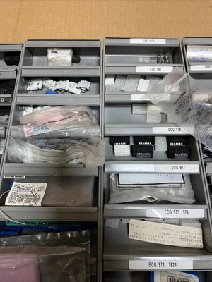 Huge Electrical Lot Circuit Board Repair Resistors, Transitors, Chips, Fuses
