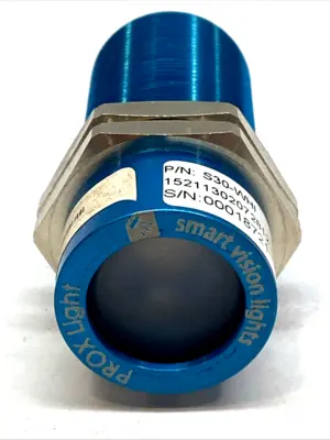 USED SMART VISION PROX SPOT LIGHT, 30MM BARREL WHITE LED 24VDC