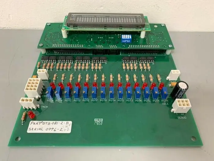 Used DATRAN DTB-081-2-B SERVO DRIVE BOARD Circuit Boards | Equipment Lab #485948